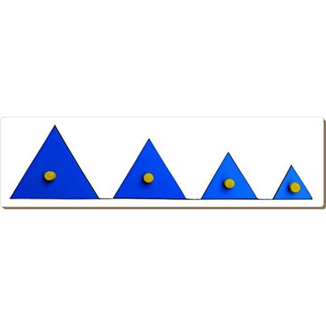 SIZE & SERIATION-TRIANGLE WITH KNOB