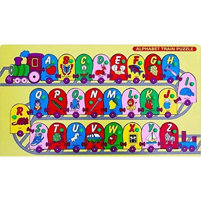 ALPHABET TRAIN PUZZLE