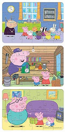 PEPPA PIG - 3 IN 1 (26 PCS) PUZZLES