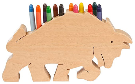 CRAYON HOLDER-BUFFALO-NATURAL