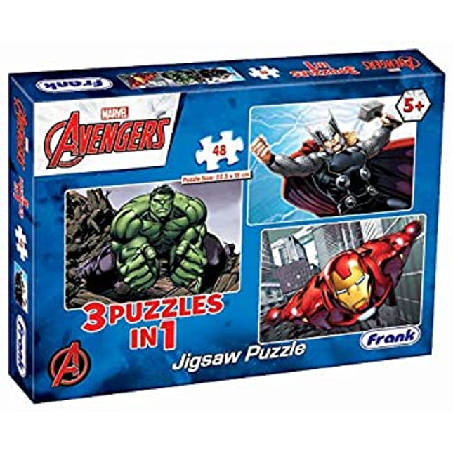 AVENGERS ASSEMBLE 3 X 48 PIECES