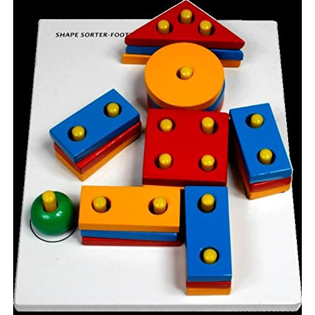 SHAPE SORTER-FOOTBALL