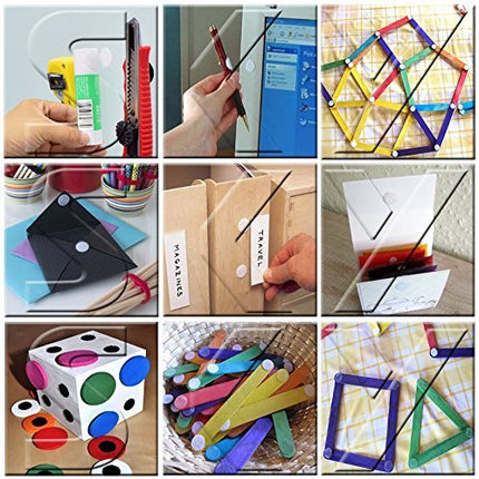 Coin Velcrow - 16mm - 50 in a Pack (KV) - EKC0702