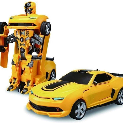 Mini Transformer Car - Yellow - JR - EKT0561