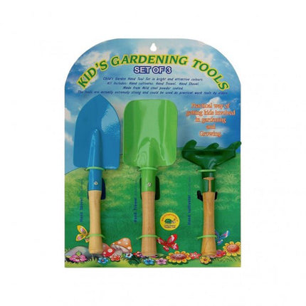 KID'S GARDENING TOOLS (SET OF 3)