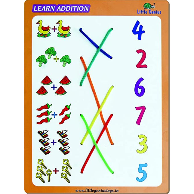 MATCH THE COLUMN-ADDITION