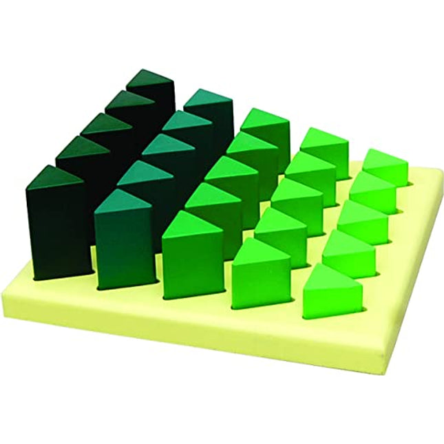 PEG AND COLOUR GRADING-TRIANGULAR PRISM (5X5)