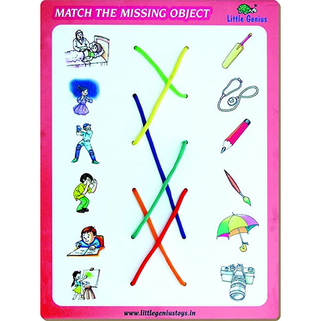 MATCH THE COLUMN-MISSING OBJECTS