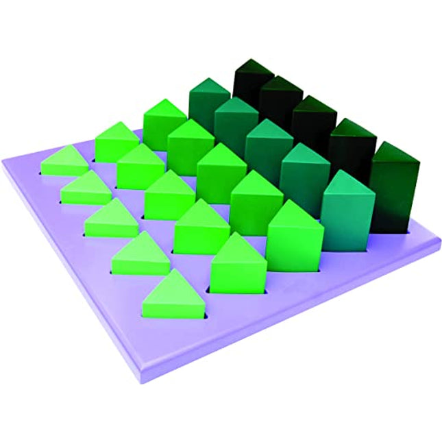 JUMBO PEG AND COLOUR GRADING-TRIANGULAR PRISM (5X5)