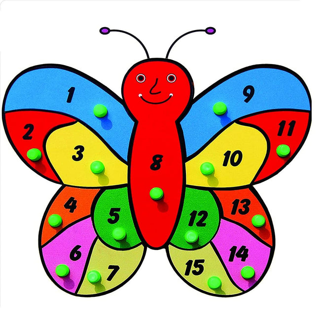 NUMBER BUTTERFLY (1 TO 15)