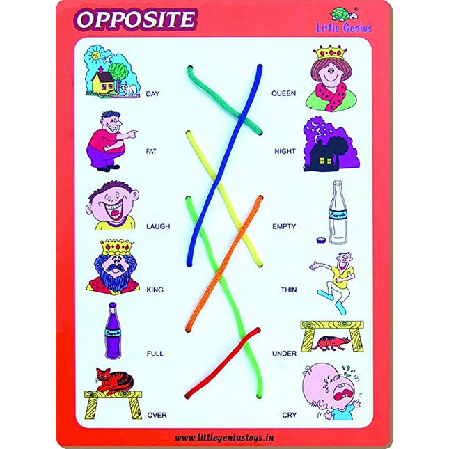 MATCH THE COLUMN-OPPOSITE