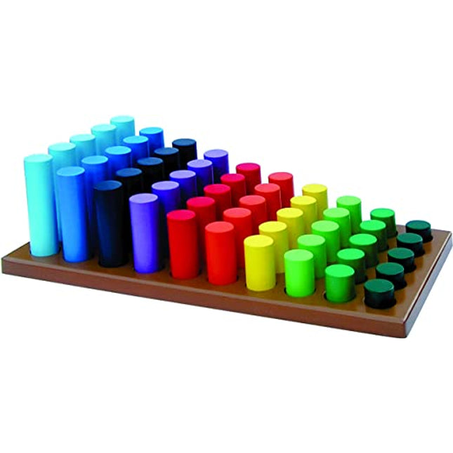 PEG AND COLOUR GRADING-CYLINDER (10X5)