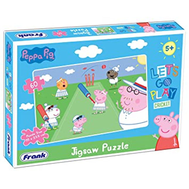 PEPPA PIG - PLAYING CRICKET (60 PCS) PUZZLE