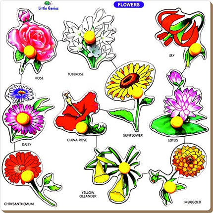 FLOWER TRAY-LARGE WITH BIG KNOB