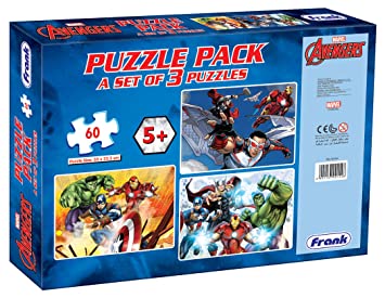 AVENGERS (3 X 60PCS.) - PUZZLE PACK