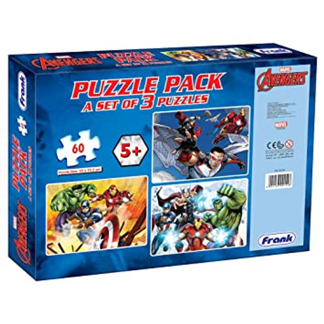 AVENGERS (3 X 60PCS.) - PUZZLE PACK