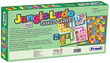 Load image into Gallery viewer, JUNGLE LUDO AND SNAKES &amp; LADDERS
