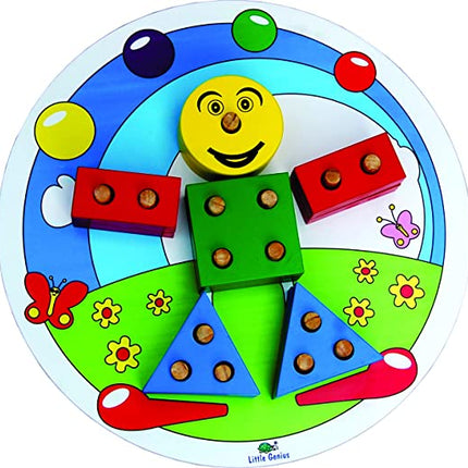 JUMBO GARDEN SORTING CLOWN