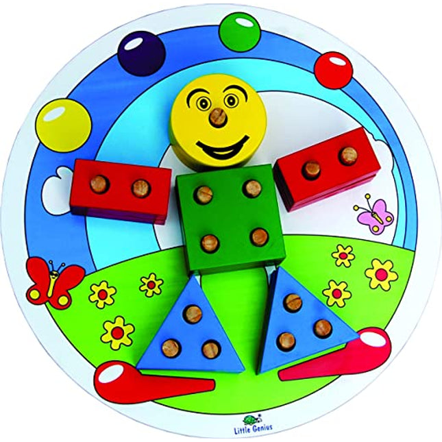 JUMBO GARDEN SORTING CLOWN