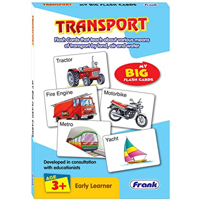 TRANSPORT- MY BIG FLASH CARDS