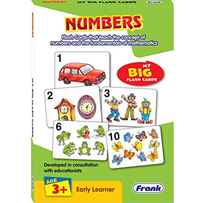 NUMBERS- MY BIG FLASH CARDS