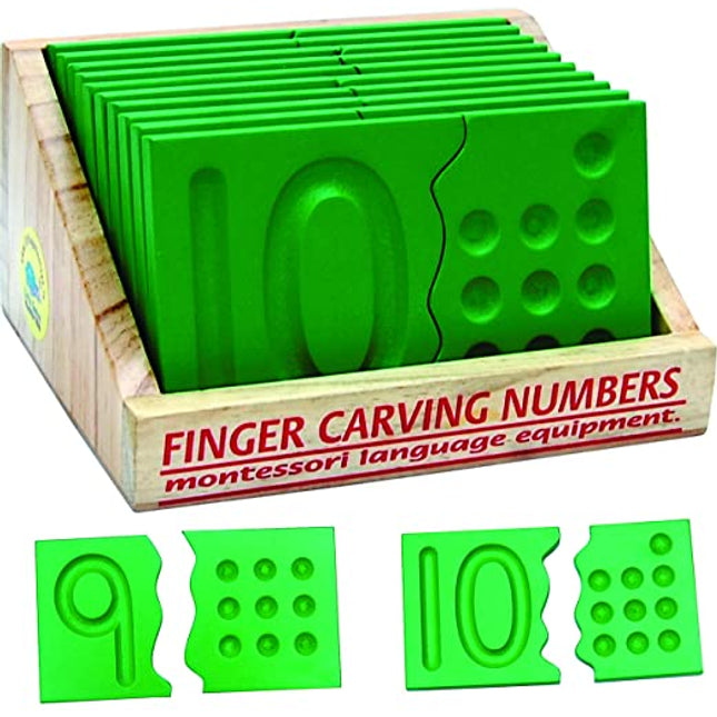 FINGER CARVING NUMBERS