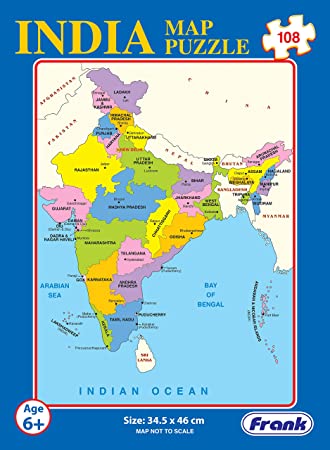 INDIA MAP PUZZLE