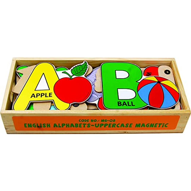 ENGLISH ALPHABETS UPPERCASE-MAGNETIC