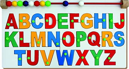 ENGLISH ALPHABETS WITH BEADS