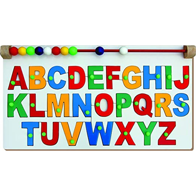ENGLISH ALPHABETS WITH BEADS