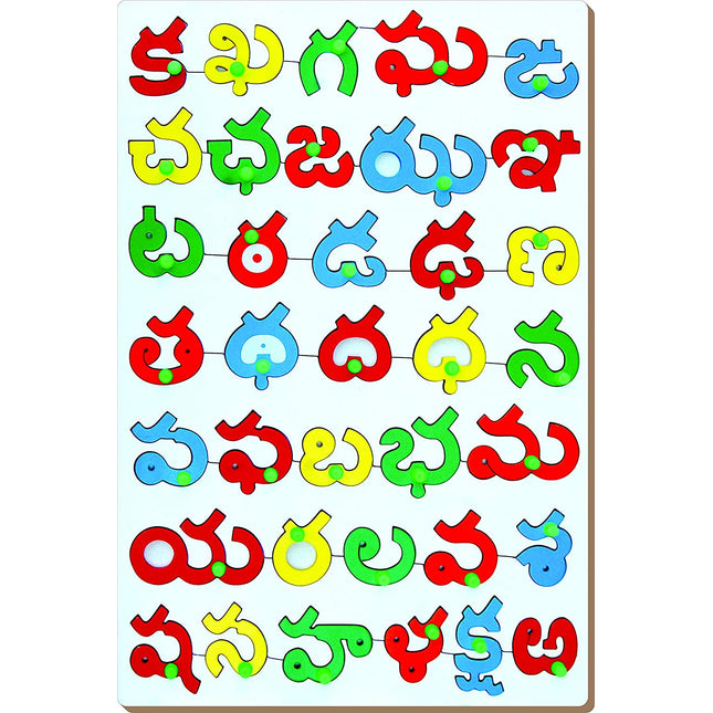 TELUGU CONSONANTS WITH KNOB