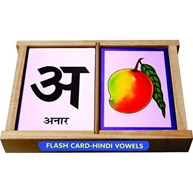 FLASH CARD HINDI VOWELS