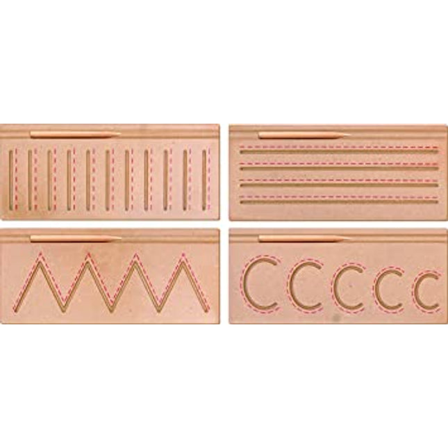 MINI CARVING STENCILES - SIMPLE LINES