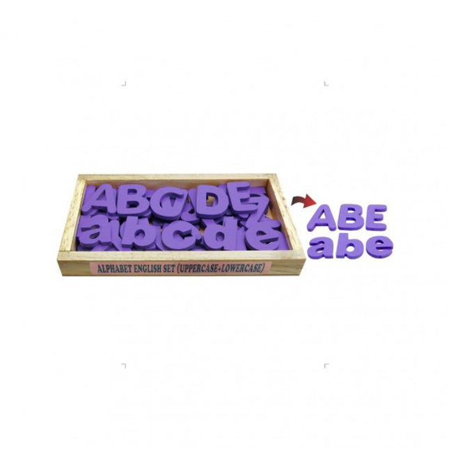 ALPHABET ENGLISH SET (UPPERCASE+LOWERCASE)