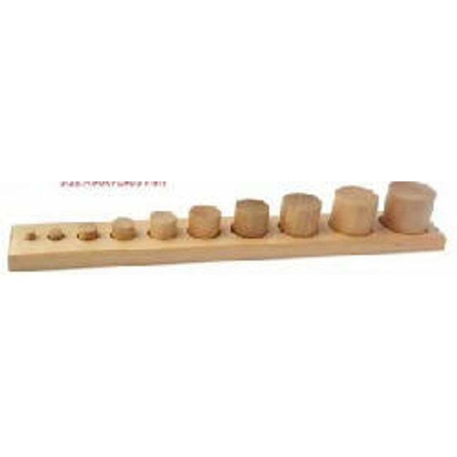 CLYNDRICAL BLOCKS (HEIGHT INCREASING-DIAMETER DECREASE)