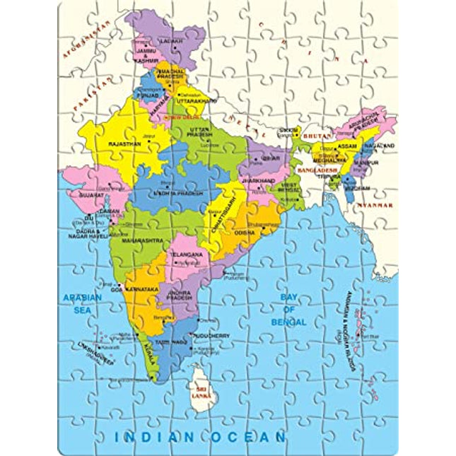 INDIA MAP PUZZLE