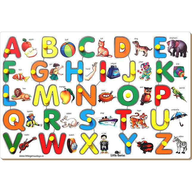 ENG. ALPH. INSET PUZZLE WITH OBJECT MATCH