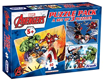 AVENGERS (3 X 60PCS.) - PUZZLE PACK