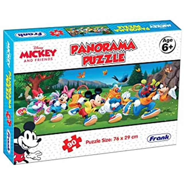 MICKEY AND FRIENDS  PANORAMA PUZZLE(90PCS PUZZLE)