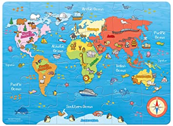 MY FIRST WORLD MAP