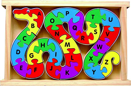 ALPHABET SNAKE (26 PCS. JIGSAW PUZZLE)