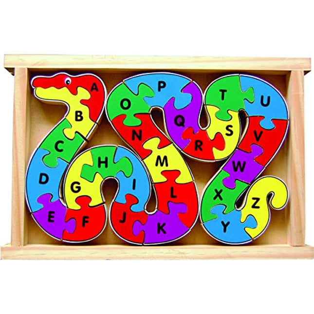 ALPHABET SNAKE (26 PCS. JIGSAW PUZZLE)