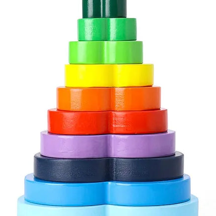 BUILD-A-TOWER HEART (BIG-10 PIECES)