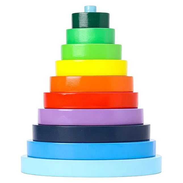 BUILD-A-TOWER OVAL (BIG-10 PIECES)