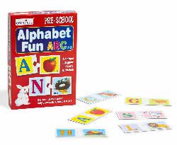 Creative Educational Aids: Alphabet Fun ABC Puzzle (Multi-Color, 52 Pieces)