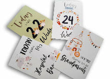 Load image into Gallery viewer, Pregnancy Milestones Flashcards- Pack of 24

