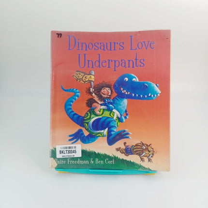 Dinosaurs love underpants - BKLT30045