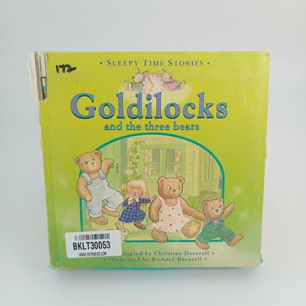 Goldilocks and the three bears - BKLT30053