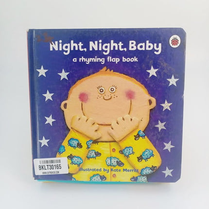 Night night Baby a rhyming flap book - BKLT30165