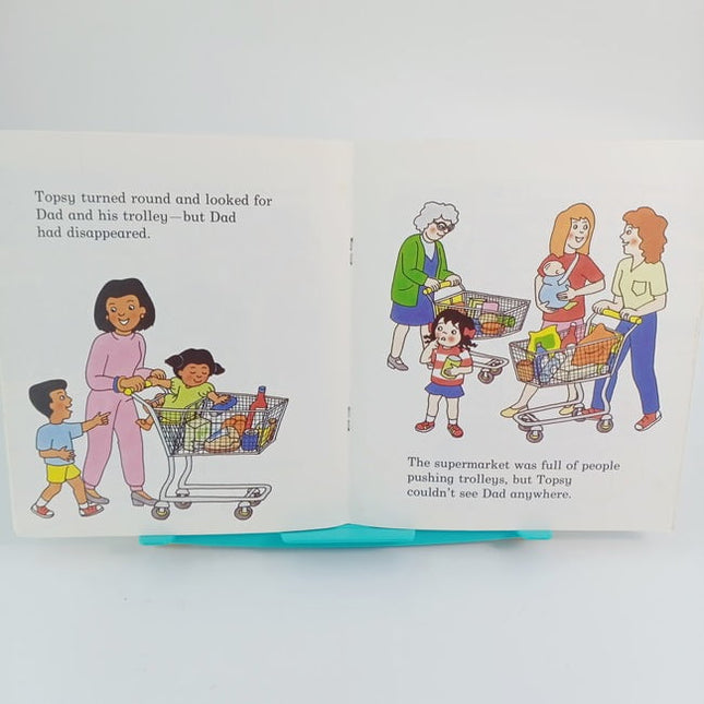 Topsy +tim ath the supermarket - BKLT30219